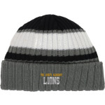 THE KING'S ACADEMY LIONS official sideline store New Era Ribbed Tailgate Beanie Front Thumbnail