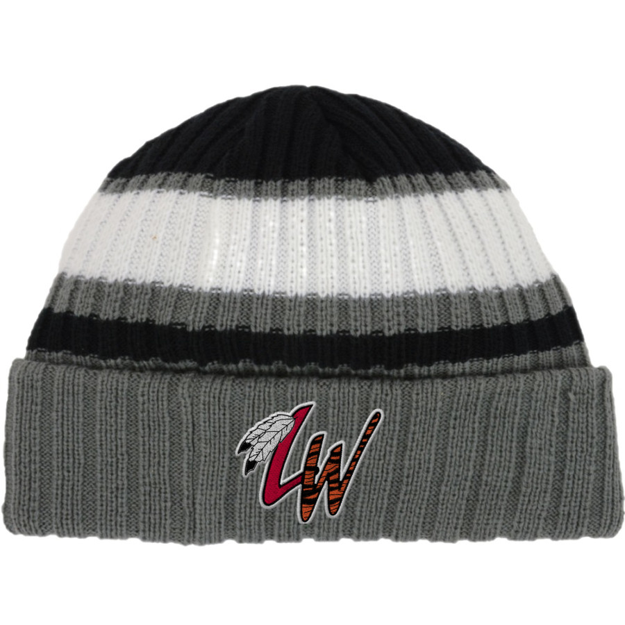 WARSAW HIGH SCHOOL TIGERS <span class="pdp-name-mascot">WARSAW TIGERS</span> New Era Ribbed Tailgate Beanie