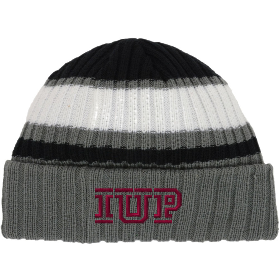 Indiana University of Pennsylvania <span class="pdp-name-mascot">Indiana University Of PA Hawks</span> New Era Ribbed Tailgate Beanie