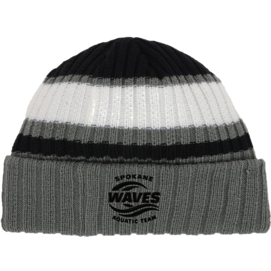 SPOKANE WAVES AQUATIC TEAM Waves New Era Ribbed Tailgate Beanie