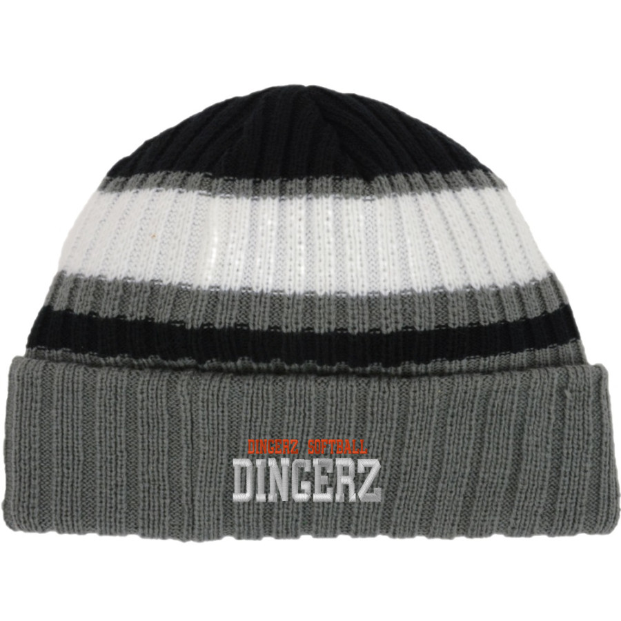 Dingerz Softball Dingerz <span class="pdp-name-mascot">Dingerz Softball Dingerz</span> New Era Ribbed Tailgate Beanie