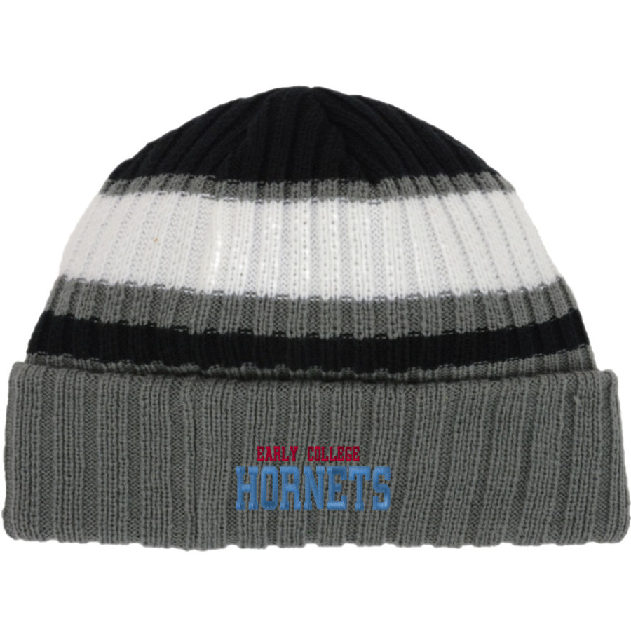 Early College Hornets New Era Ribbed Tailgate Beanie