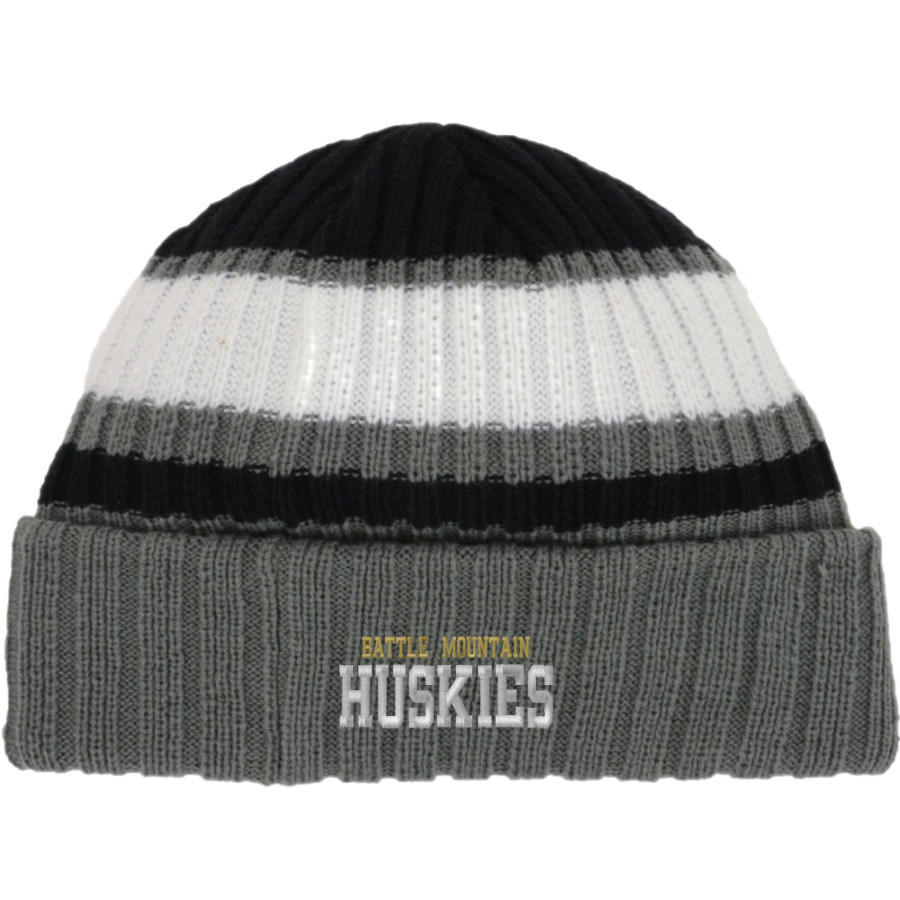 BATTLE MOUNTAIN HIGH SCHOOL HUSKIES <span class="pdp-name-mascot">BATTLE MOUNTAIN HUSKIES</span> New Era Ribbed Tailgate Beanie
