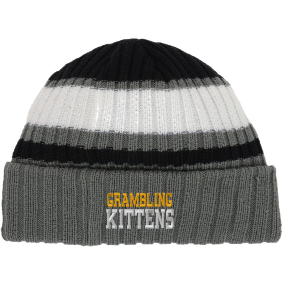 Grambling Kittens New Era Ribbed Tailgate Beanie