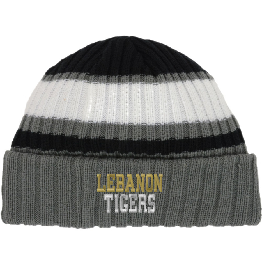 Lebanon Tigers <span class="pdp-name-mascot">Lebanon Tigers</span> New Era Ribbed Tailgate Beanie