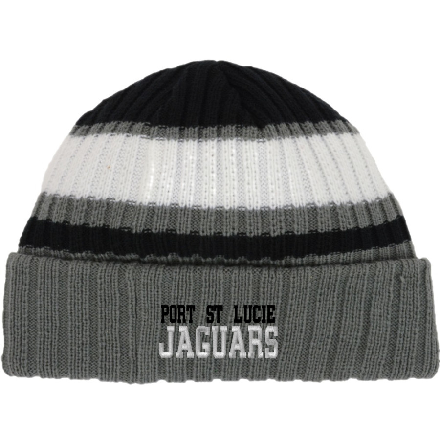 PORT ST LUCIE HIGH SCHOOL JAGUARS New Era Ribbed Tailgate Beanie
