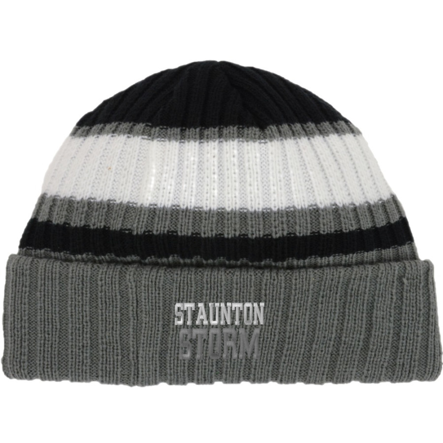 STAUNTON HIGH SCHOOL STORM <span class="pdp-name-mascot">STORM STORM</span> New Era Ribbed Tailgate Beanie
