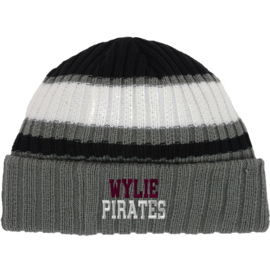 WYLIE HIGH SCHOOL PIRATES <span class="pdp-name-mascot">WYLIE PIRATES</span> New Era Ribbed Tailgate Beanie