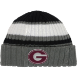 Gloversville High School <span class="pdp-name-mascot">Gloversville Dragon Huskies</span> New Era Ribbed Tailgate Beanie Front Thumbnail