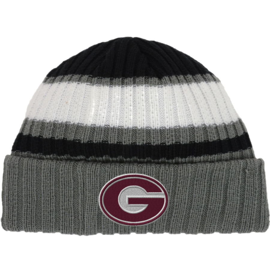 Gloversville High School <span class="pdp-name-mascot">Gloversville Dragon Huskies</span> New Era Ribbed Tailgate Beanie