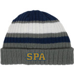 St. Paul Academy & Summit School Spartans <span class="pdp-name-mascot">St. Paul Academy Spartans</span> New Era Ribbed Tailgate Beanie Front Thumbnail