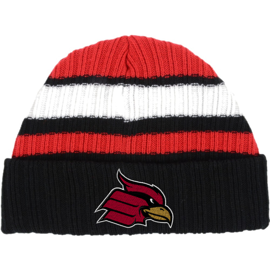 Wheeling University Cardinals Online Store <span class="pdp-name-mascot">Wheeling University Cardinals</span> New Era Ribbed Tailgate Beanie