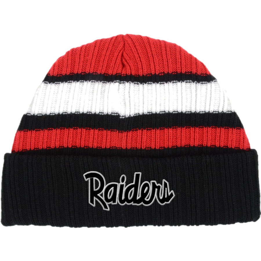 Hannah-Pamplico Raiders Raiders <span class="pdp-name-mascot">Hannah-Pamplico Raiders</span> New Era Ribbed Tailgate Beanie