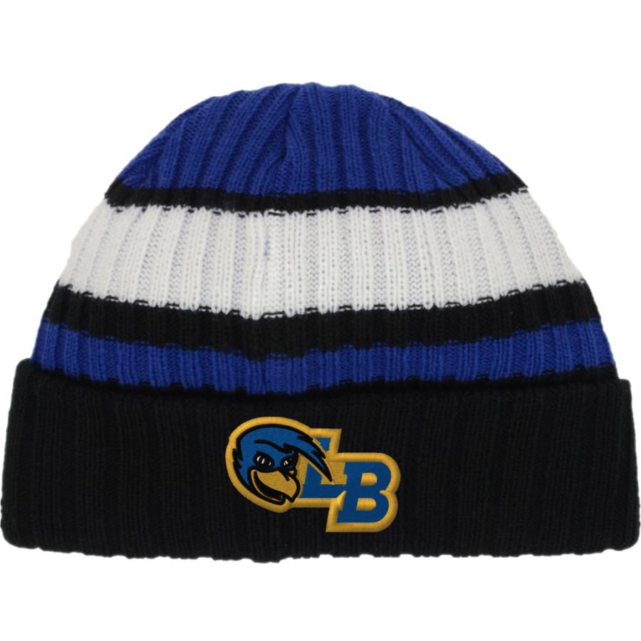 LINN BENTON Roadrunners New Era Ribbed Tailgate Beanie