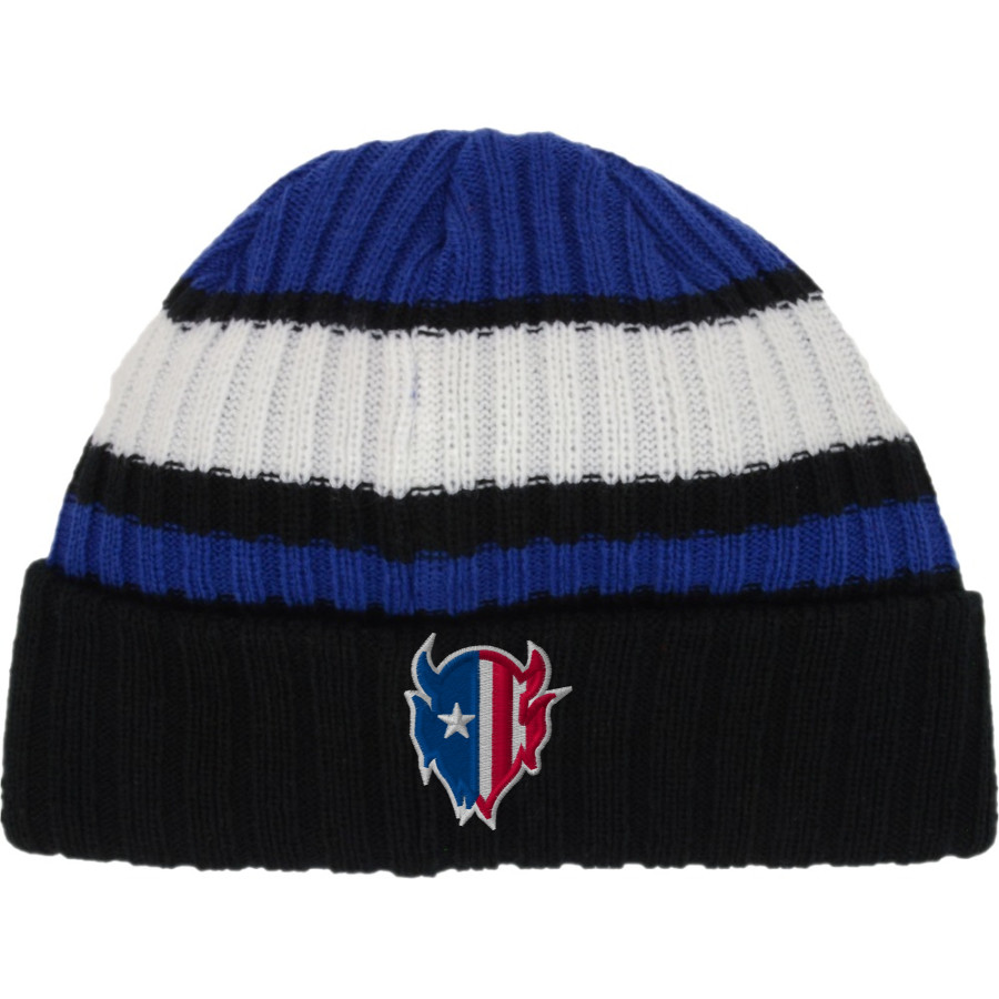 ZANESVILLE HIGH SCHOOL BLUE DEVILS New Era Ribbed Tailgate Beanie