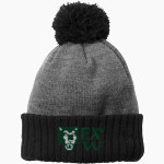 Frances Xavier Warde Jaguars <span class="pdp-name-mascot">Frances Xavier Warde School Jaguars</span> New Era Colorblock Cuffed Beanie Front Thumbnail