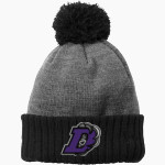 DARLINGTON HIGH SCHOOL FALCONS New Era Colorblock Cuffed Beanie Front Thumbnail