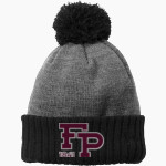 Fordham Prep Rams Online Store New Era Colorblock Cuffed Beanie Front Thumbnail