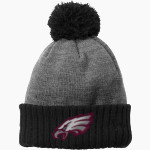 Regents Academy Eagles New Era Colorblock Cuffed Beanie Front Thumbnail