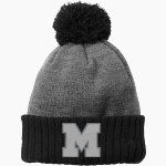 Mishawaka Cavemen New Era Colorblock Cuffed Beanie Front Thumbnail