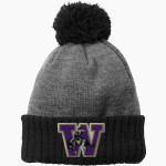 Wickenburg Wranglers <span class="pdp-name-mascot">Wickenburg Eagles</span> New Era Colorblock Cuffed Beanie Front Thumbnail
