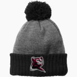 LAWRENCE COUNTY HIGH SCHOOL COUGARS New Era Colorblock Cuffed Beanie Front Thumbnail
