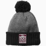 Lock Haven Bald Eagles <span class="pdp-name-mascot">Lock Haven University Bald Eagles</span> New Era Colorblock Cuffed Beanie Front Thumbnail