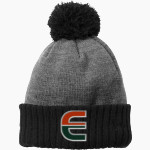 Plainfield East Bengals New Era Colorblock Cuffed Beanie Front Thumbnail