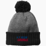 W P Mclean Cardinals New Era Colorblock Cuffed Beanie Front Thumbnail