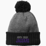 North Creek Jaguars <span class="pdp-name-mascot">North Creek Jaguars</span> New Era Colorblock Cuffed Beanie Front Thumbnail