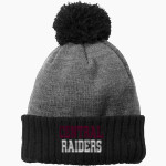CENTRAL HIGH SCHOOL RAIDERS <span class="pdp-name-mascot">CENTRAL RAIDERS</span> New Era Colorblock Cuffed Beanie Front Thumbnail