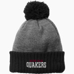Guilford College Quakers <span class="pdp-name-mascot">GUILFORD COLLEGE Quakers</span> New Era Colorblock Cuffed Beanie Front Thumbnail