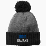 INDIO HIGH SCHOOL RAJAHS <span class="pdp-name-mascot">INDIO RAJAHS</span> New Era Colorblock Cuffed Beanie Front Thumbnail