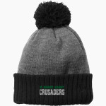 ST BERNARD'S ACADEMY CRUSADERS <span class="pdp-name-mascot">ST BERNARD'S CATHOLIC CRUSADERS</span> New Era Colorblock Cuffed Beanie Front Thumbnail