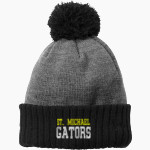 St. Michael Gators New Era Colorblock Cuffed Beanie Front Thumbnail