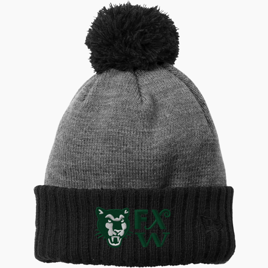 Frances Xavier Warde Jaguars <span class="pdp-name-mascot">Frances Xavier Warde School Jaguars</span> New Era Colorblock Cuffed Beanie