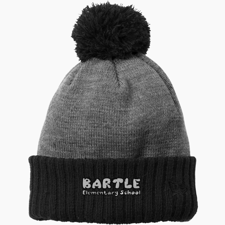 BARTLE Dolphins <span class="pdp-name-mascot">BARTLE ELEMENTARY SCHOOL Dolphins</span> New Era Colorblock Cuffed Beanie