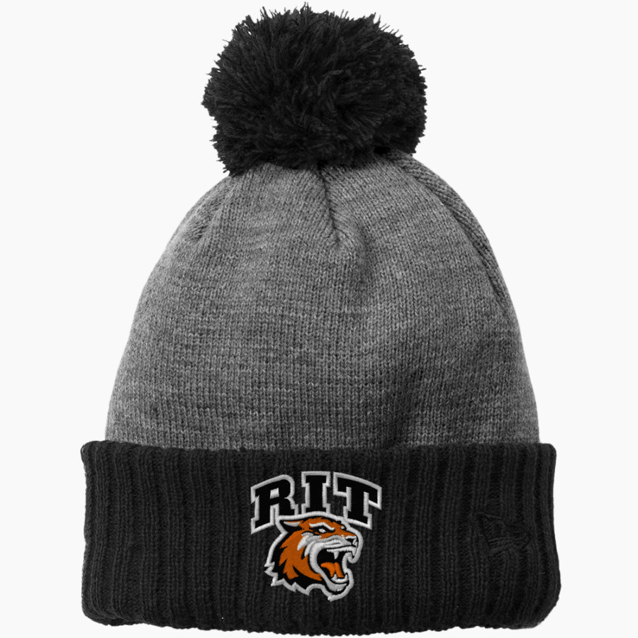 Rochester Institute of Technology Tigers <span class="pdp-name-mascot">RIT Tigers</span> New Era Colorblock Cuffed Beanie