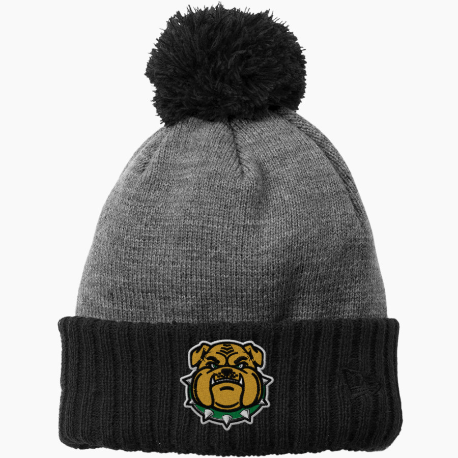 DODDRIDGE COUNTY HIGH SCHOOL BULLDOGS New Era Colorblock Cuffed Beanie