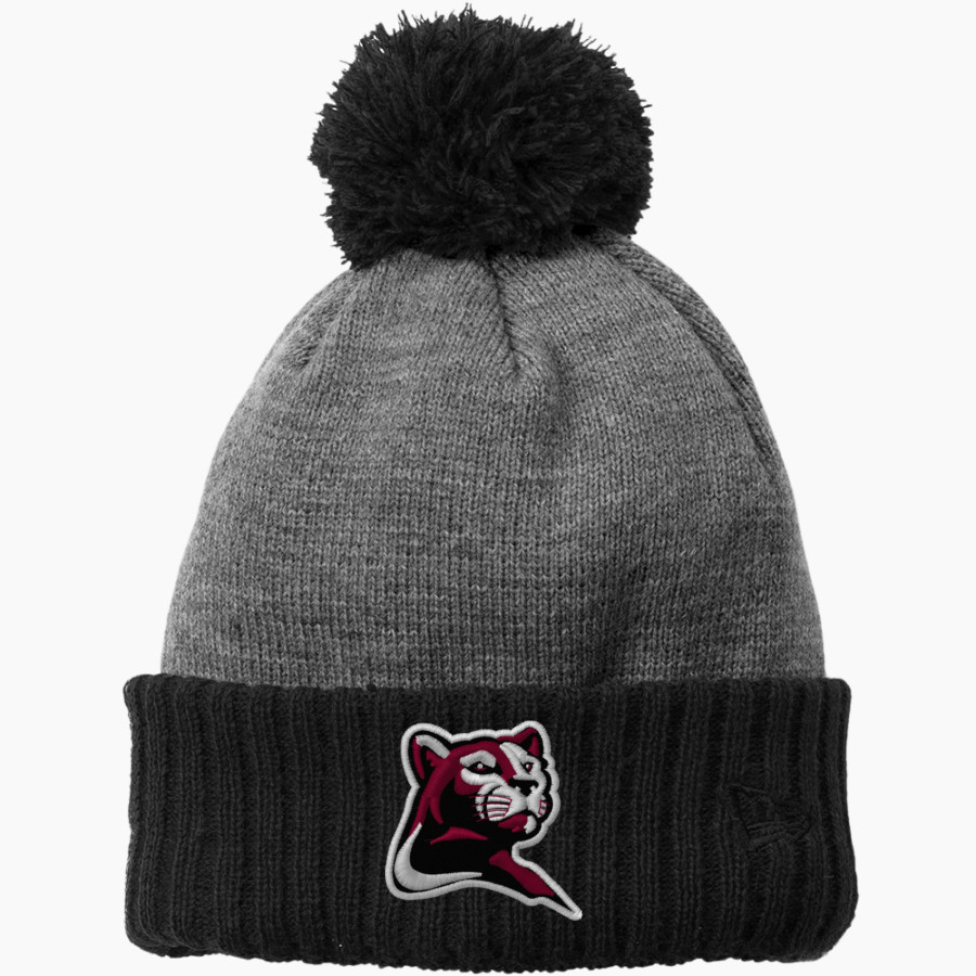 LAWRENCE COUNTY HIGH SCHOOL COUGARS New Era Colorblock Cuffed Beanie
