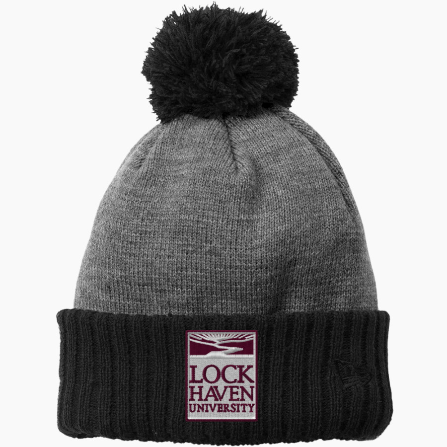 Lock Haven Bald Eagles <span class="pdp-name-mascot">Lock Haven University Bald Eagles</span> New Era Colorblock Cuffed Beanie