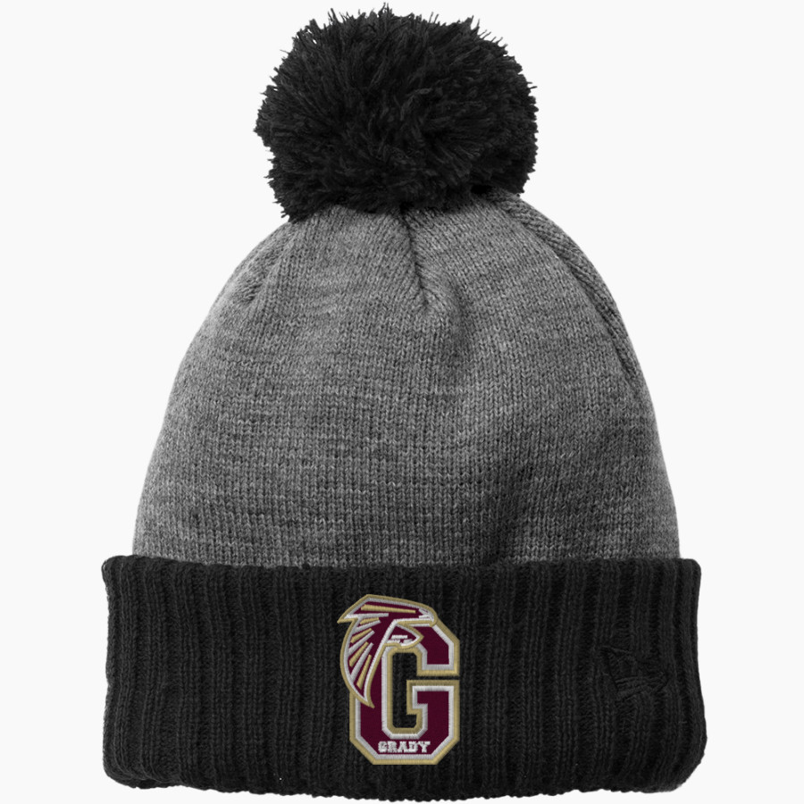 WM E GRADY VOC TECH SCHOOL FALCONS New Era Colorblock Cuffed Beanie