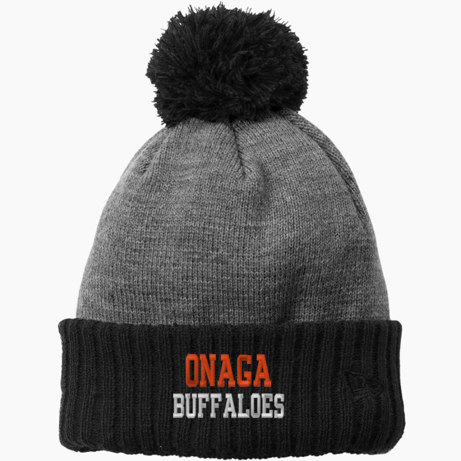 ONAGA HIGH SCHOOL BUFFALOES <span class="pdp-name-mascot">ONAGA BUFFALOES</span> New Era Colorblock Cuffed Beanie