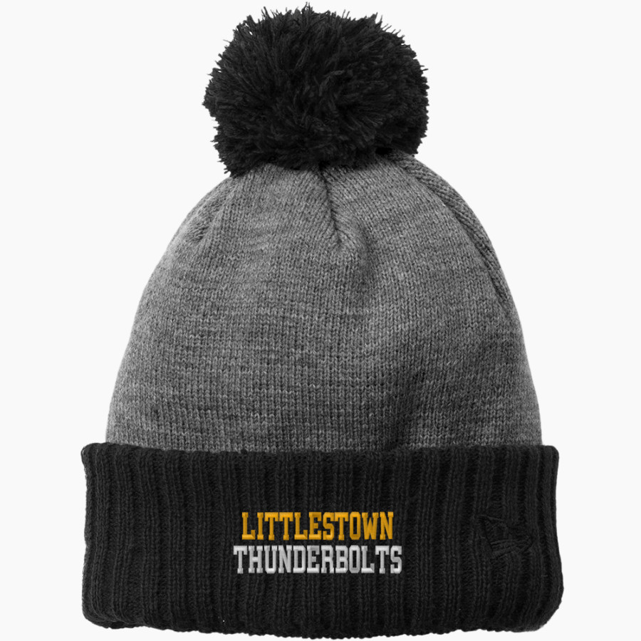 LITTLESTOWN HIGH SCHOOL THUNDERBOLTS New Era Colorblock Cuffed Beanie