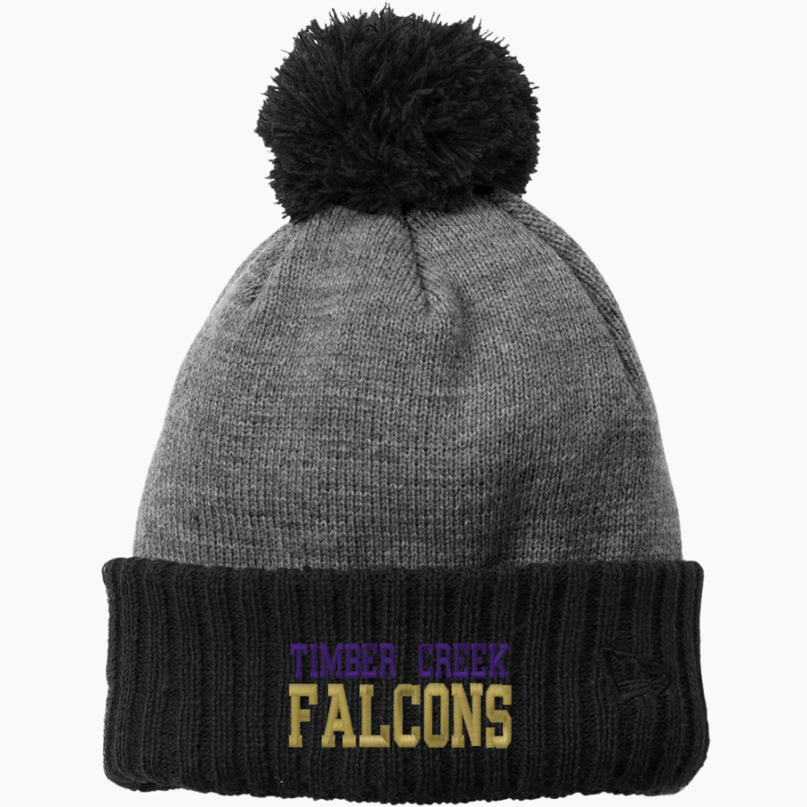 TIMBER CREEK HIGH SCHOOL FALCONS New Era Colorblock Cuffed Beanie