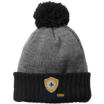VERBUM DEI JESUIT HIGH SCHOOL EAGLES <span class="pdp-name-mascot">VERBUM DEI EAGLES</span> New Era Colorblock Cuffed Beanie Front Thumbnail