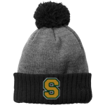 SYCAMORE HIGH SCHOOL AVIATORS <span class="pdp-name-mascot">SYCAMORE AVIATORS</span> New Era Colorblock Cuffed Beanie Front Thumbnail
