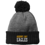 Hudson's Bay Eagles <span class="pdp-name-mascot">Hudson's Bay Eagles</span> New Era Colorblock Cuffed Beanie Front Thumbnail