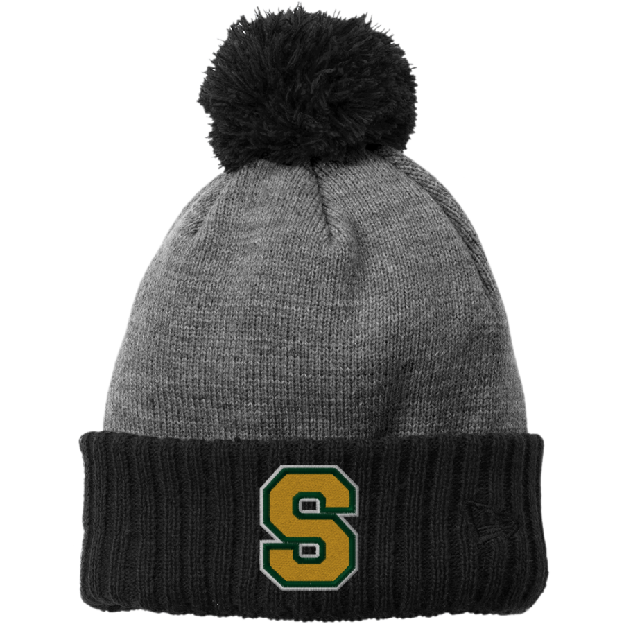 SYCAMORE HIGH SCHOOL AVIATORS <span class="pdp-name-mascot">SYCAMORE AVIATORS</span> New Era Colorblock Cuffed Beanie