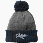 PATRICK HENRY HIGH SCHOOL REBELS <span class="pdp-name-mascot">PATRICK HENRY REBELS</span> New Era Colorblock Cuffed Beanie Front Thumbnail